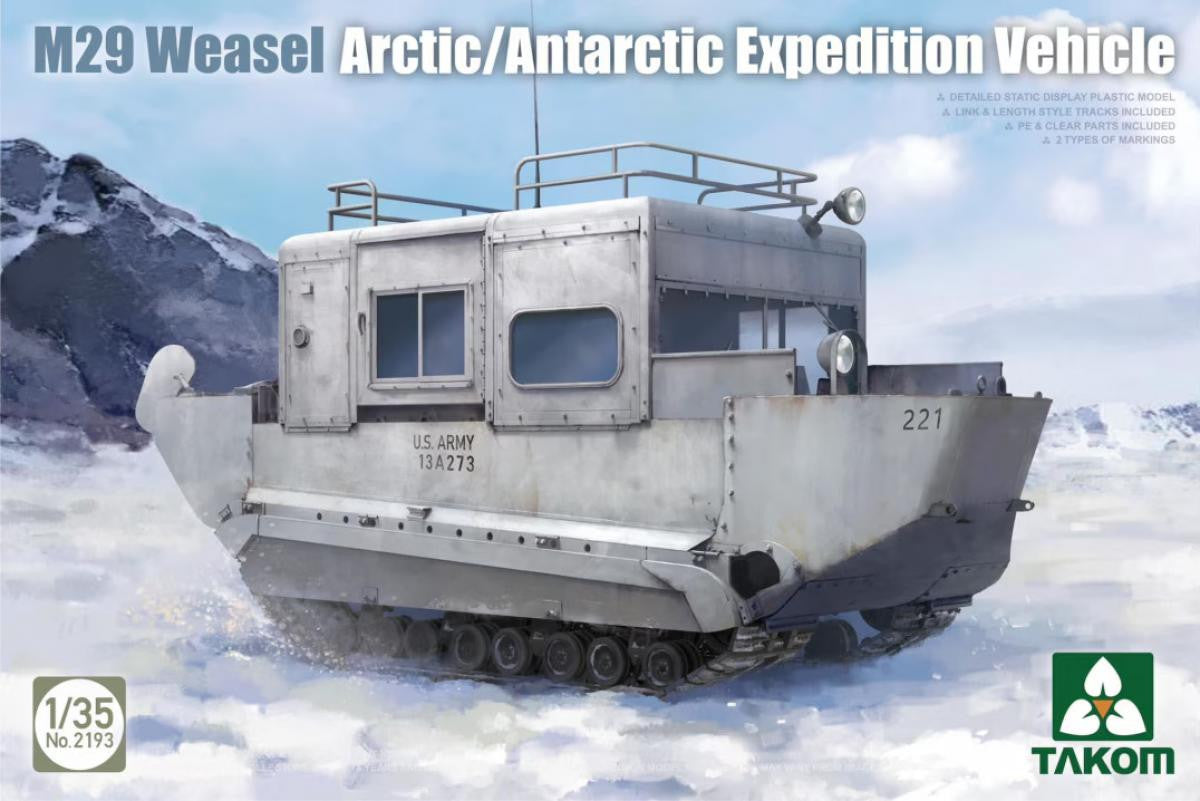 Takom 1/35 M29 Weasel Arctic/Antarctic Expedition 2193